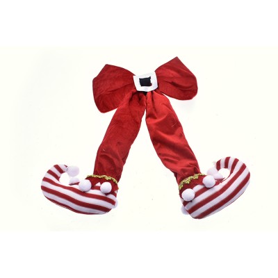 NATALUNA FIOCCO PUNTALE DECORATIVO PER ALBERO DI NATALE CM. 66x53x28