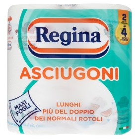 REGINA ASCIUGONI CARTA ASCIUGAMANI 2 ROTOLI REGINA ASCIUGONI CARTA ASCIUGAMANI 2 ROTOLI