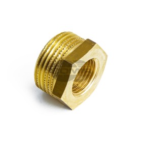 RIDUZIONE IN OTTONE GIALLO M. F. GR. 1 - 1/2 X 1 - 1/4 RIDUZIONE IN OTTONE GIALLO M. F. GR. 1 - 1/2 X 1 - 1/4