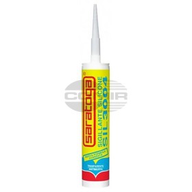 SARATOGA SILICONE ANTIMUFFA SIL 3004 BIANCO ML. 280 SARATOGA SILICONE ANTIMUFFA SIL 3004 BIANCO ML. 280