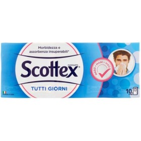 SCOTTEX FAZZOLETTINI DI CATA NASO STECCA PZ. 10 SCOTTEX FAZZOLETTINI DI CATA NASO STECCA PZ. 10