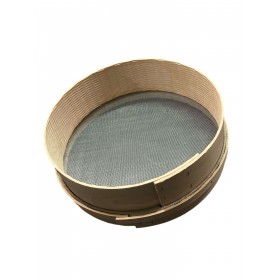 PANETTA SETACCIO TONDO IN LEGNO CON RETE FINE ZINCATA PER FARINA BIANCA E GIALLA CM. 22 PANETTA SETACCIO TONDO IN LEGNO CON RETE FINE ZINCATA PER FARINA BIANCA E GIALLA CM. 22