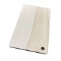 PANETTA TAGLIERE LEGNO DI  FAGGIO UNIPEZZO CON FORO CM. 30x20x2,2