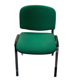 SEDIA INTERLOCUTORE PER UFFICIO IN TESSUTO VERDE SEDIA INTERLOCUTORE PER UFFICIO IN TESSUTO VERDE
