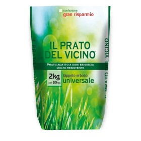 SEMI DI PRATO UNIVERSALE IL PRATO DEL VICINO KG. 2 SEMI DI PRATO UNIVERSALE IL PRATO DEL VICINO KG. 2