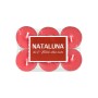 SET 6  CANDELINE TEALIGHT COLORE ROSSO CM. 3,75x1,83