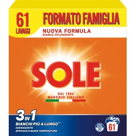 SOLE DETERSIVO LAVATRICE POLVERE 61 MISURINI SOLE DETERSIVO LAVATRICE POLVERE 61 MISURINI