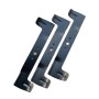 SET LAME DI RICAMBO PER TOSAERBA RIDER ALPINA STIGA CM. 118