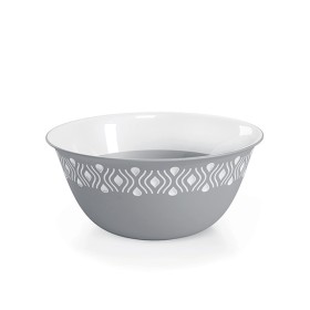 Stefanplast Ciotola in Plastica Tosca Stone Grey/Bianco cm. 29 Stefanplast Ciotola in Plastica Tosca Stone Grey/Bianco cm. 29