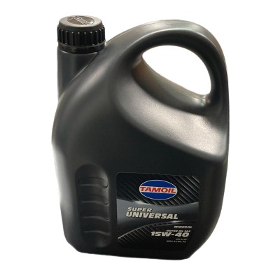 TAMOIL SUPER UNIVERSAL OLI PER MOTORE DIESEL E BENZINA 15W 40 LT. 4