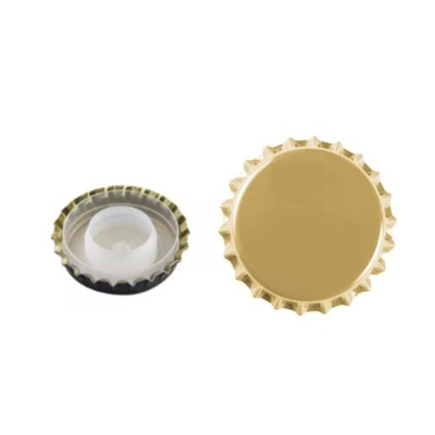 TAPPI CORONA ORO CON BIDUL mm. 29 PZ. 200
