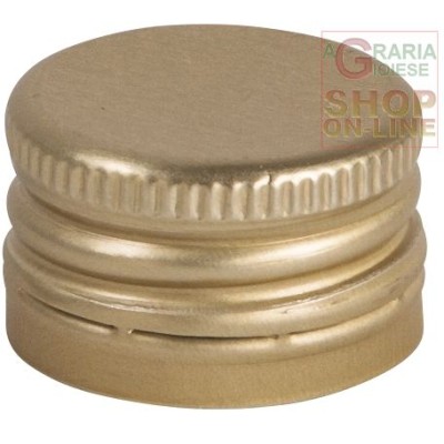 TAPPO CAPSULA A VITE PER BOTTIGLIE MM. 18X12