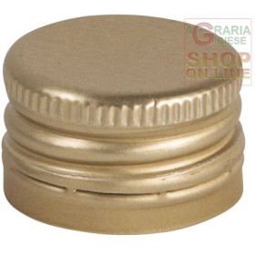 TAPPO CAPSULA A VITE PER BOTTIGLIE MM. 35X18 TAPPO CAPSULA A VITE PER BOTTIGLIE MM. 35X18