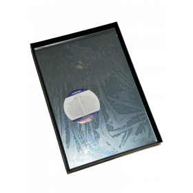 Teglia da forno rettangolare Cerutti in lamiera blu pareti svasate cm. 60x40x3 Teglia da forno rettangolare Cerutti in lamiera blu pareti svasate cm. 60x40x3