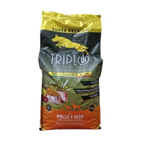 TRIPLO MANGIME PER CANE CROCCHETTE POLLO E RISO KG. 12 TRIPLO MANGIME PER CANE CROCCHETTE POLLO E RISO KG. 12