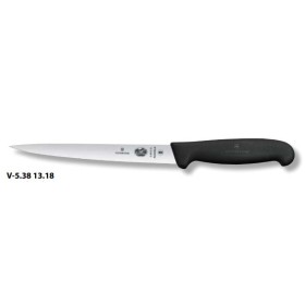 VICTORINOX COLTELLO EXTRA FLESS PER  FILETTARE MANICO FIBROX CM. 18 VICTORINOX COLTELLO EXTRA FLESS PER  FILETTARE MANICO FIBROX CM. 18