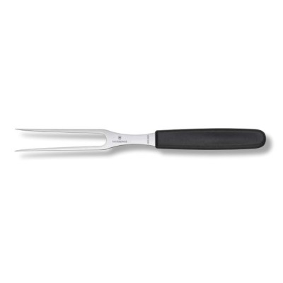VICTORINOX FORCHETTONE PIATTO  MANICO NERO CM. 15