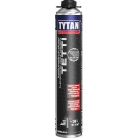 TYTAN SCHIUMA POLIURETANICA TETTI E COPERTURE PISTOLA ML. 750 TYTAN SCHIUMA POLIURETANICA TETTI E COPERTURE PISTOLA ML. 750