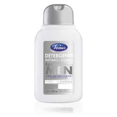 VENUS DETERGENTE INTIMO E CORPO ANTIBATTERICO UOMO ML. 200