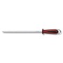 VICTORINOX ACCIAINO PER MACELLAIO DUAL GRIP MANICO ERGONOMICO ROSSO NERO CM. 30