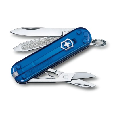 Victorinox Multiuso Classic SD trasparente Deep Ocean mm. 58