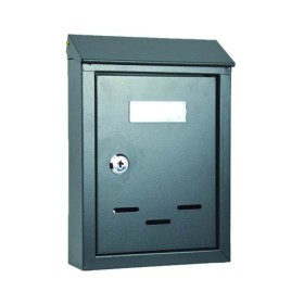 VIGOR CASSETTA POSTALE PER LETTERE MOD. CORA ANTRACITE CM. 18x6x26h. VIGOR CASSETTA POSTALE PER LETTERE MOD. CORA ANTRACITE CM. 18x6x26h.