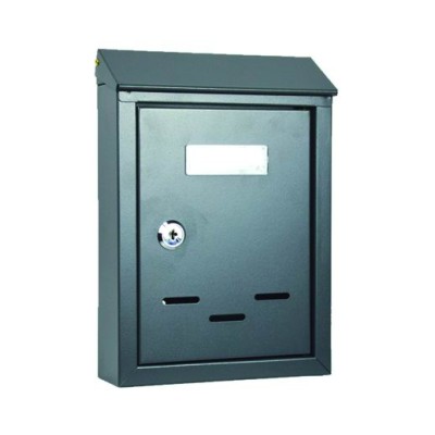 VIGOR CASSETTA POSTALE PER LETTERE MOD. CORA ANTRACITE CM. 18x6x26h.
