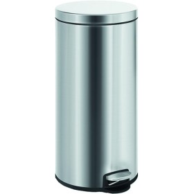 VIGOR PATTUMIERA A PEDALE INOX 30 LITRI CM. 29x65h. VIGOR PATTUMIERA A PEDALE INOX 30 LITRI CM. 29x65h.