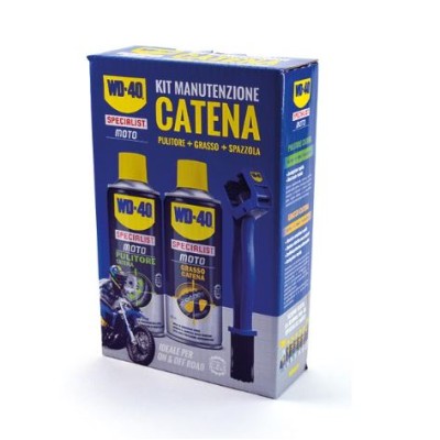 WD-40 KIT PER MANUTENZIONE CATENA MOTO PZ. 3