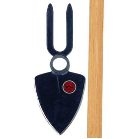 ZAPPE PER GIARDINO FORGIATE MANICATE CUORE CON CORNA CM. 50 ZAPPE PER GIARDINO FORGIATE MANICATE CUORE CON CORNA CM. 50