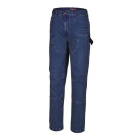 BETA ART. 7819 PANTALONI JEANS DA LAVORO BLU DENIM ELASTICIZZATI TG. S - XXXL BETA ART. 7819 PANTALONI JEANS DA LAVORO BLU DENIM ELASTICIZZATI TG. S - XXXL
