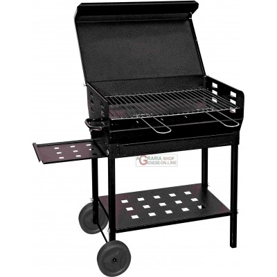 BARBECUE A CARBONE POLIFEMO ROBUSTO CM. 40x100x95h.