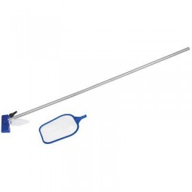 BESTWAY 58013 KIT PULIZIA PISCINA MAINTENANCE CON SCOPA RETINO MANICO BESTWAY 58013 KIT PULIZIA PISCINA MAINTENANCE CON SCOPA RETINO MANICO