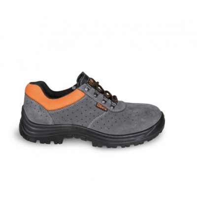 BETA SCARPE BASSE 7246E IN PELLE SCAMOSCIATE TRAFORATE S1P SRC TG. 38 A 46