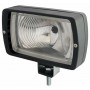 Faro lavoro alogeno rettangolare per carrelli elevatori trattori motpale 168x100 mm.