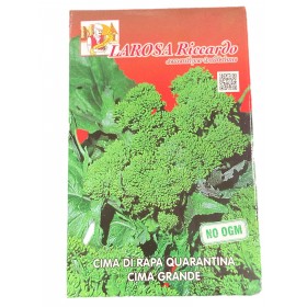 LAROSA SEMI CIME DI RAPA 40 GIORNI CIMA GRANDE GR. 500 LAROSA SEMI CIME DI RAPA 40 GIORNI CIMA GRANDE GR. 500
