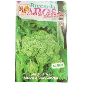 LAROSA SEMI CIME DI RAPA 90 GIORNI FASANESE CIMA GRANDE GR. 500 LAROSA SEMI CIME DI RAPA 90 GIORNI FASANESE CIMA GRANDE GR. 500