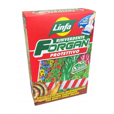 LINFA FORGAN CON CONCIME BIOLOGICO RINVERDENTE CON BORO E FERRO CHELATO KG. 1