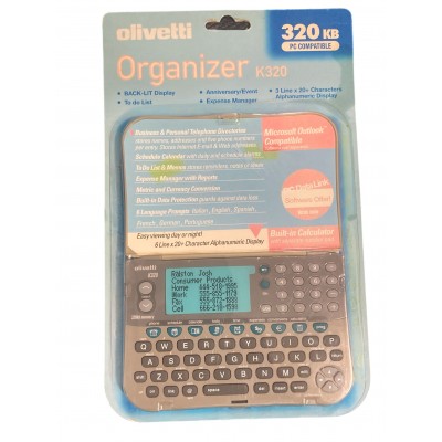 OLIVETTI ORGANIZER K320 CALCOLATRICE AGENDA ELETTRINICA