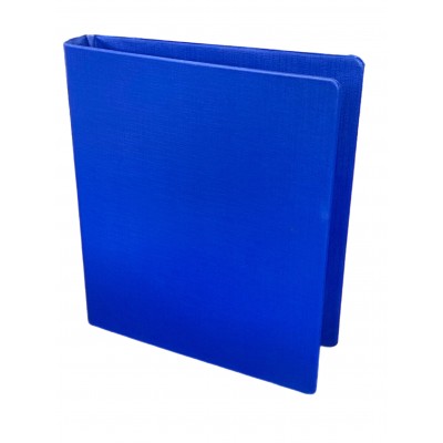 RACCOGLITORE EUROPA PER FOGLI CON 4 ANELLI BLU CM. 23x20