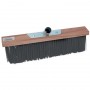 SCOPA INDUSTRIALE CON SETOLE RIGIDE STREET METAL HOLDER CM. 80