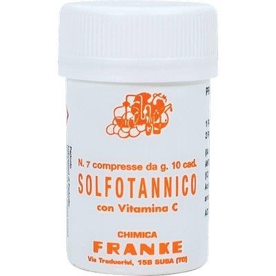 SOLFOTANNICO CON VITAMINA COMPRESSE GR.10  CONF.7