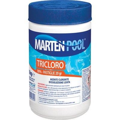 TRICLORO IN PASTIGLIE PER PISCINE DA gr. 20 conf. KG. 1