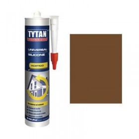 TYTAN SILICONE ACETICO UNIVERSALE MARRONE RAL 8007 ML 280 TYTAN SILICONE ACETICO UNIVERSALE MARRONE RAL 8007 ML 280