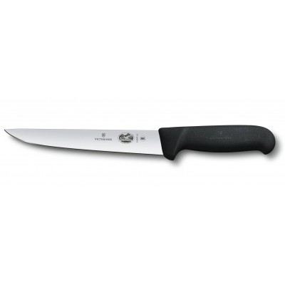 VICTORINOX COLTELLO SCANNARE MANICO IN FIBROX NERO LAMA CM. 20