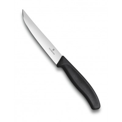 VICTORINOX Set 6 Coltelli Bistecca manico nero lama liscia