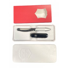 Victorinox Set Cabrio Alox biro con classic 58 mm. nero 0.6223.3 Victorinox Set Cabrio Alox biro con classic 58 mm. nero 0.6223.3