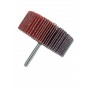 ABRA BETA RUOTA ABRASIVA LAMELLARE IN TELA CERAMICATO MM. 80x30 GAMBO 6 GR. 60
