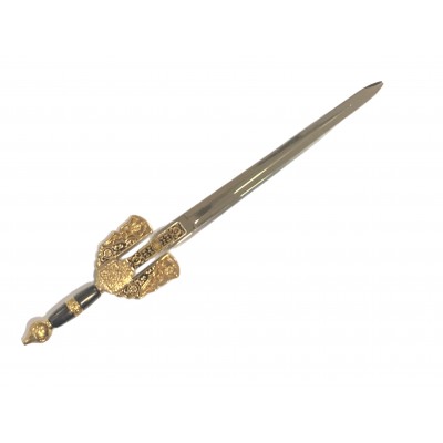 COLTELLO BOABDIL TAGLIACARTE APRI BUSTE IN METALLO CM. 15,5