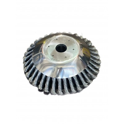 SPAZZOLA UNIVERSALE PER DECESPUGLIATORI METAL SHERWOOD Diam. 200 mm.